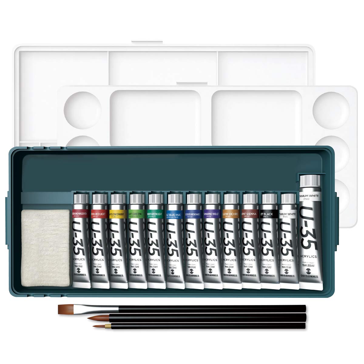 ターナーU35ACRYLICS24色・その他セット★オマケ付★ Amazon | ターナー色彩 アクリル絵具 U-35 ヘビーボディータイプ